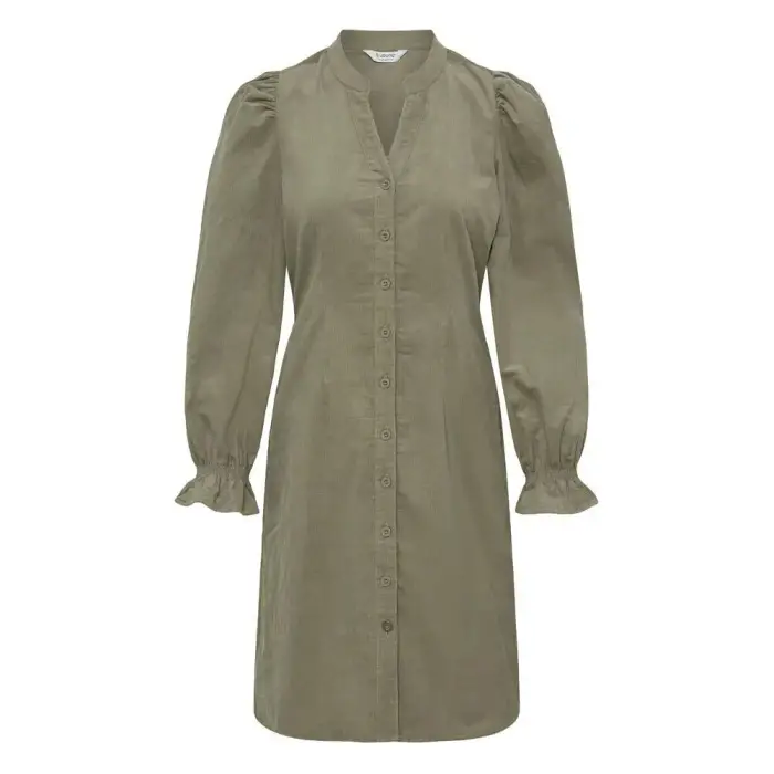 Abito donna scollo a V b young BYDenord Vert