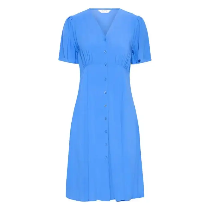 Abito donna scollo a V b young BYMmjoella 4 Bleu