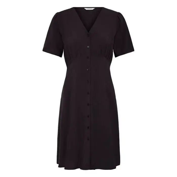 Abito donna scollo a V b young BYMmjoella 4 Noir