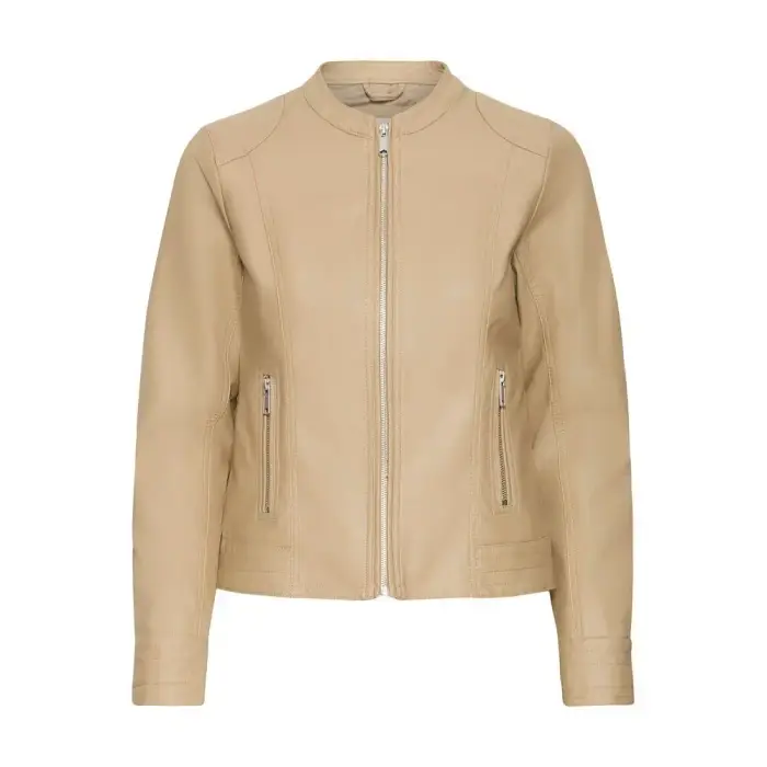 Giacca da donna in similpelle b young BYAcom Marron