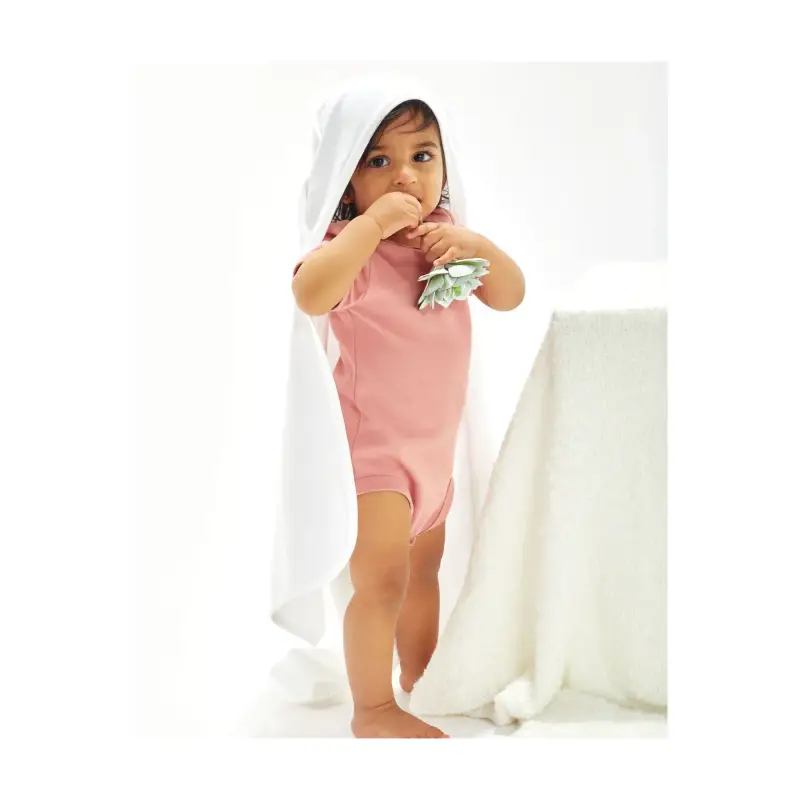 Babybugz Coperta con cappuccio per neonato Blanc