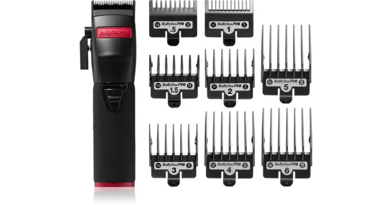 Babyliss pro FX8700RBPE Boost+ Black Clipper trimmer per capelli e barba 1 pz