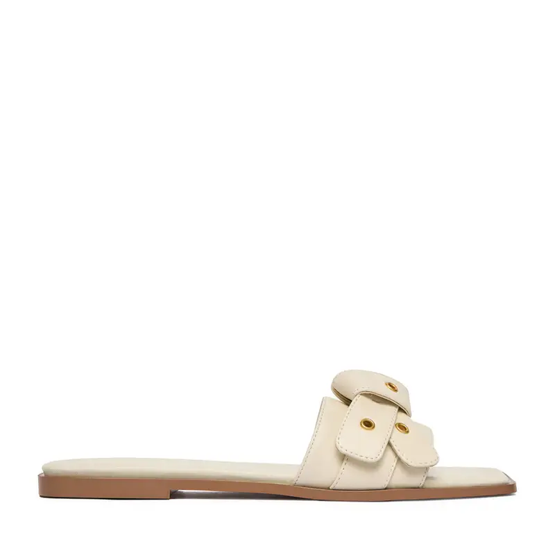 Badura Ciabatte EO-ANDI-V2230-63 Écru Écru