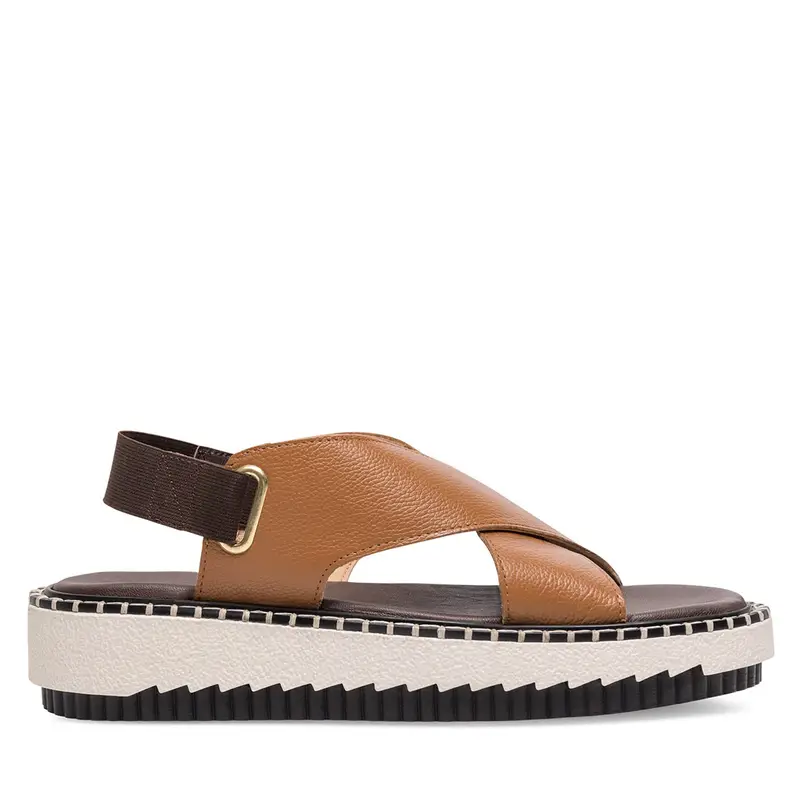 Badura Sandali BEKI-01W3-003 Marrone