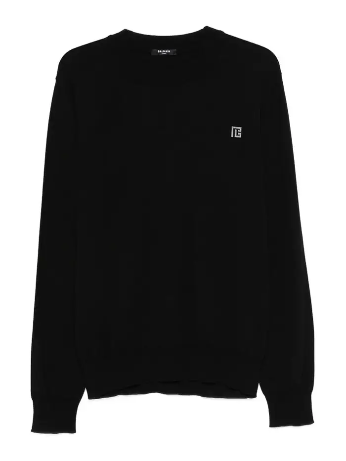 Balmain Maglione Nero