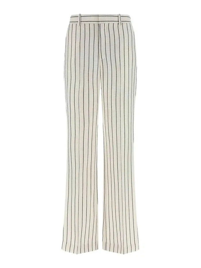 Balmain Pantaloni a righe Bianco