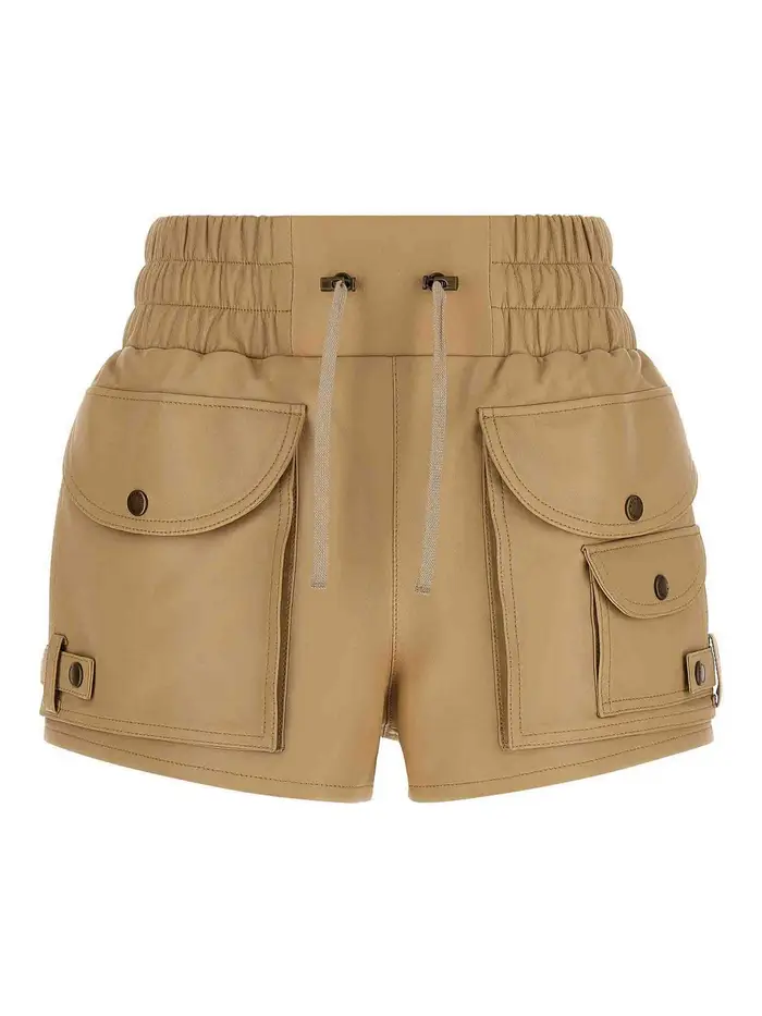 Balmain Shorts Cargo Beige