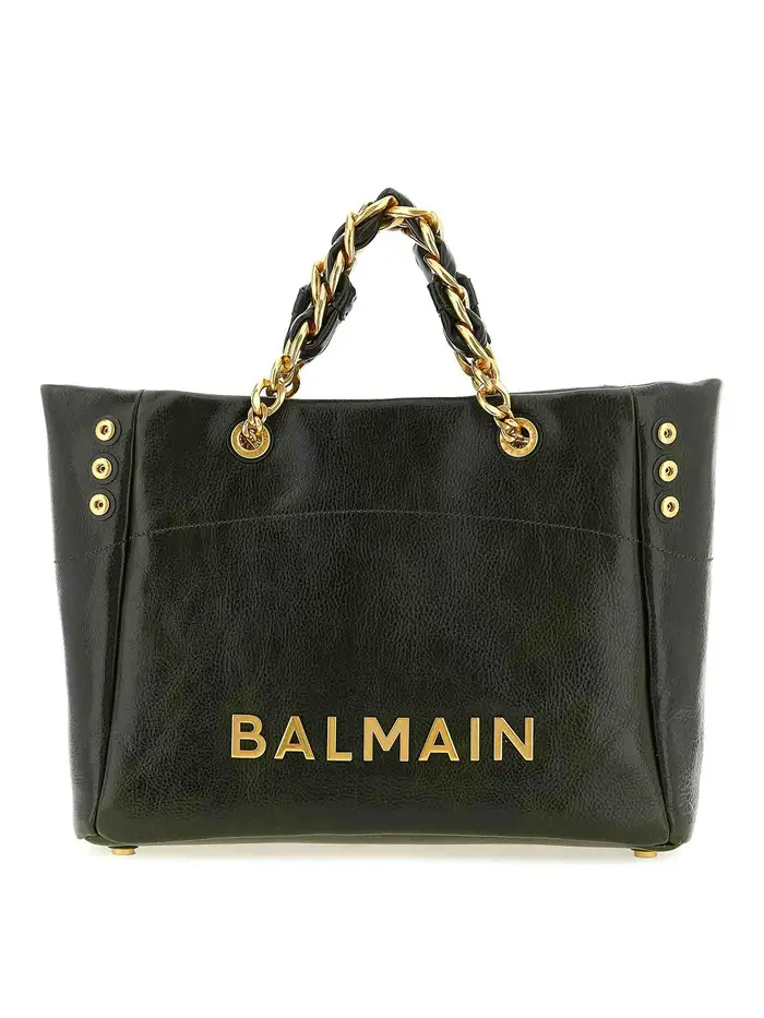 Balmain Tote grande Verde