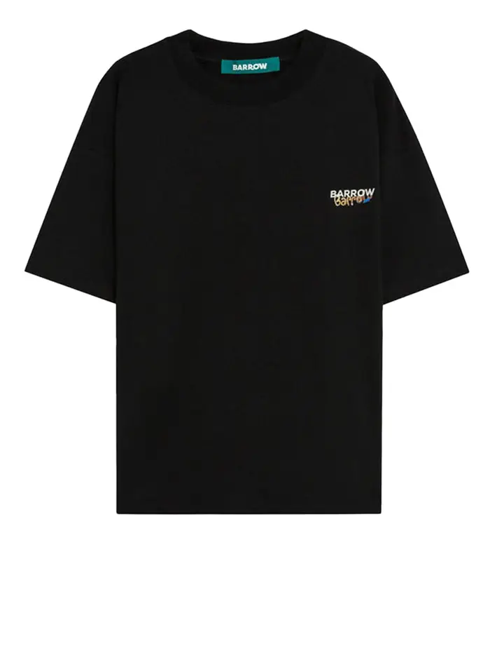 t-shirt barrow unisex - nero