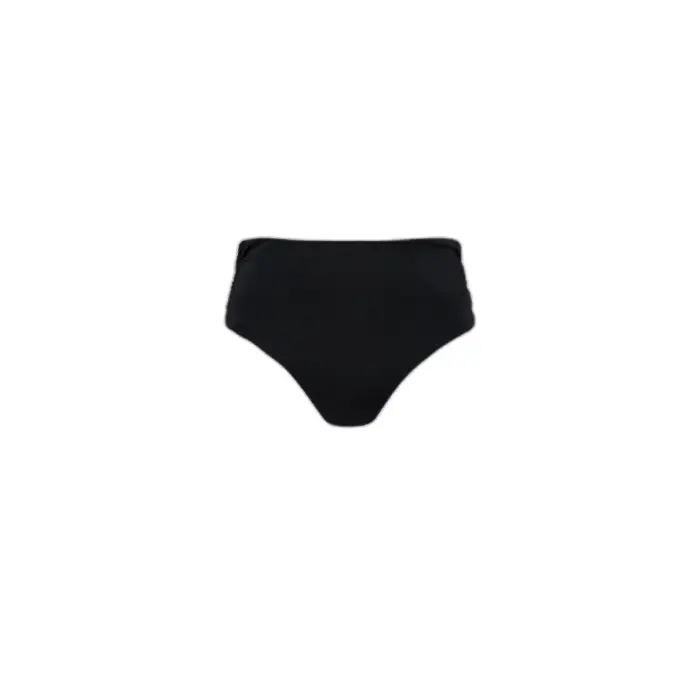 Slip per costume da bagno a vita alta da donna Barts Solid Noir