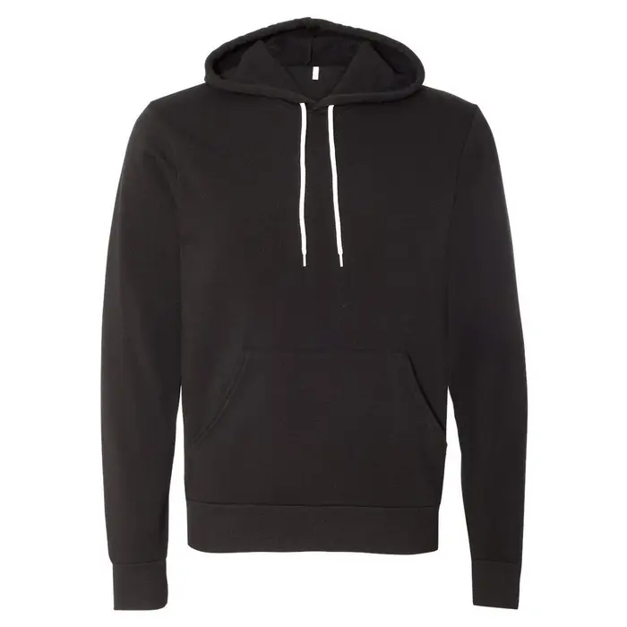 Felpe con cappuccio Bella + Canvas CV3719 Nero