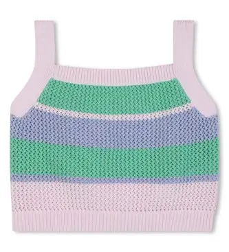 Billieblush per ragazza U21752 Dettaglio verde superiore (14años= 156cm), Casual, Cotone, Senza maniche / cinghie, moda per bambini
