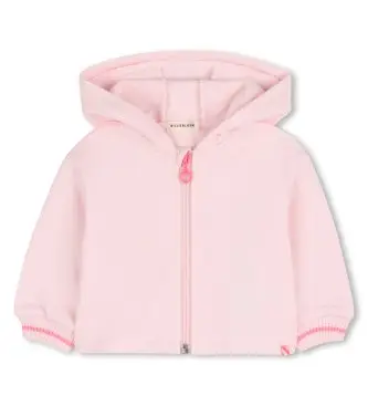 Billieblush per ragazza U21772 Cardigan rosa con cappuccio (18meses= 81cm), Casual, Cotone biologico, moda per bambini