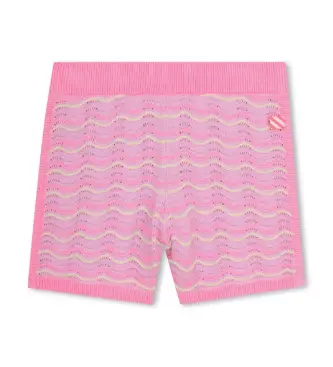 Billieblush per ragazza U21895 Pantaloncini di pizzo rosa (3años= 94cm), Casual, Cotone, moda per bambini
