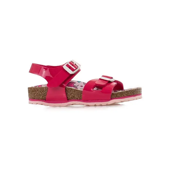 Sandali bassi BIRKENSTOCK Rio Kids BF Patent Unicorn Rosa