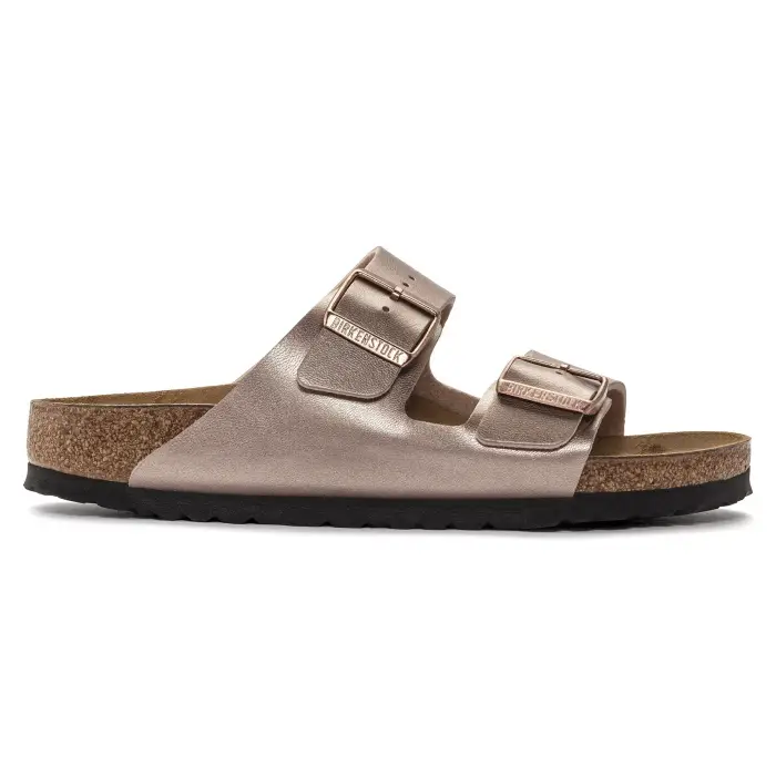 Sandali da donna Birkenstock Arizona Birko-Flor Bronze