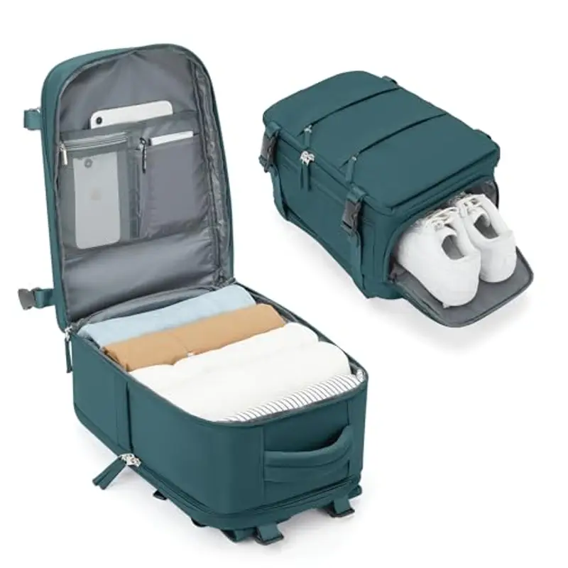 BJLFS Zaino da viaggio Blu 1600130