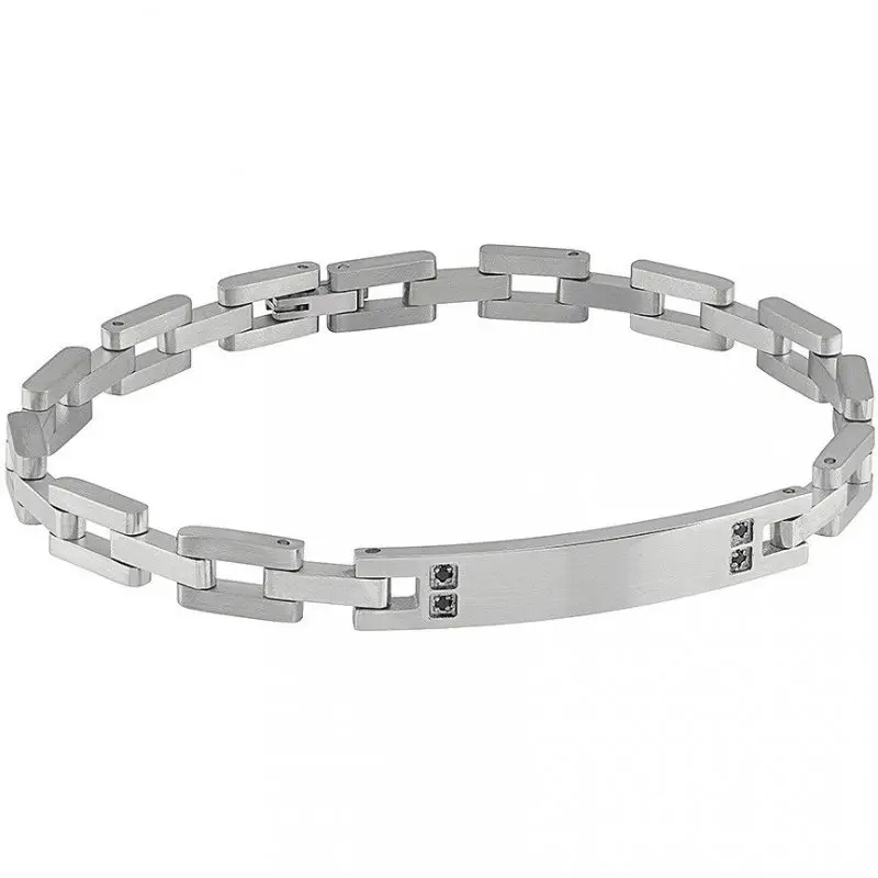 BLISS Bracciale Uomo Gioielli Admiral - Acciaio E Oro