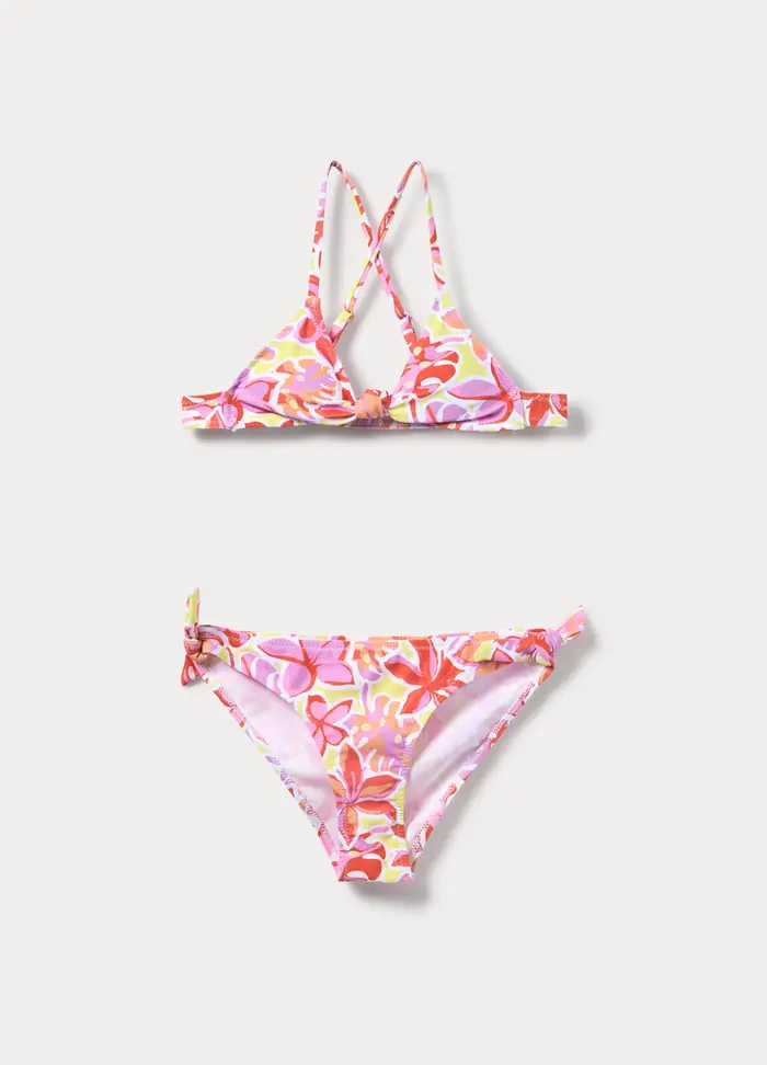 Costume Bikini Ragazza, Unisex, Giallo champagne