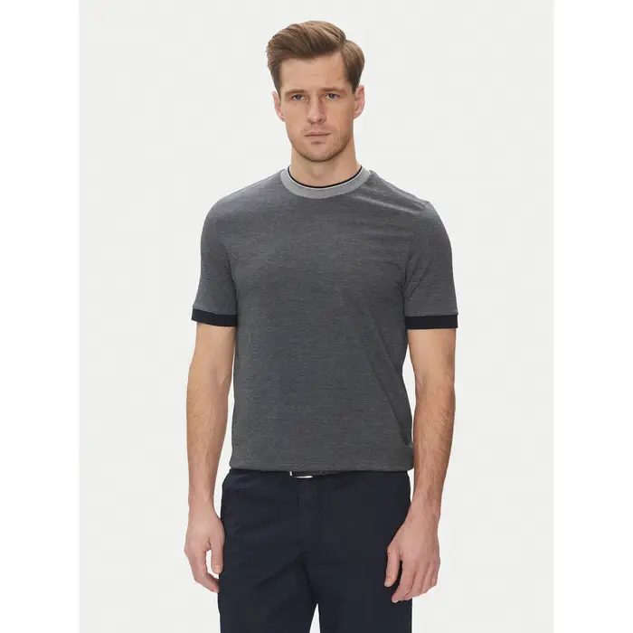 BOSS T-shirt H-Tessler 145 50536847 Blu scuro Slim Fit