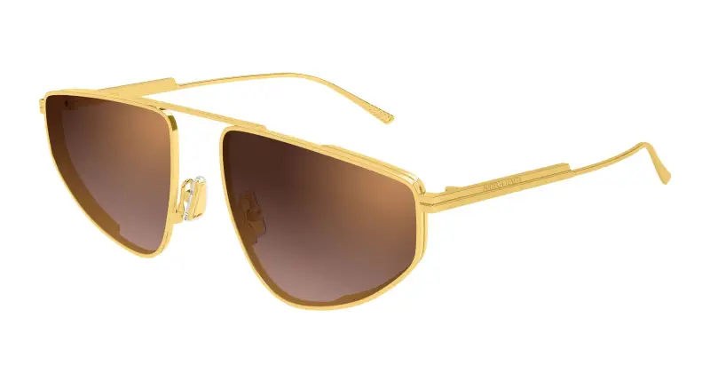 Bottega Veneta Occhiali da sole Donna Oro 4306041