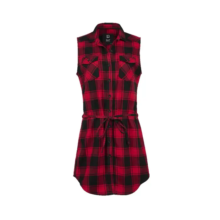 Abito a camicia da donna senza maniche Brandit Gracey
