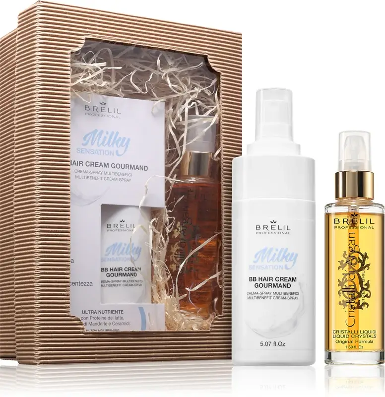 Brelil professional Gift Set confezione regalo per capelli brillanti e morbidi