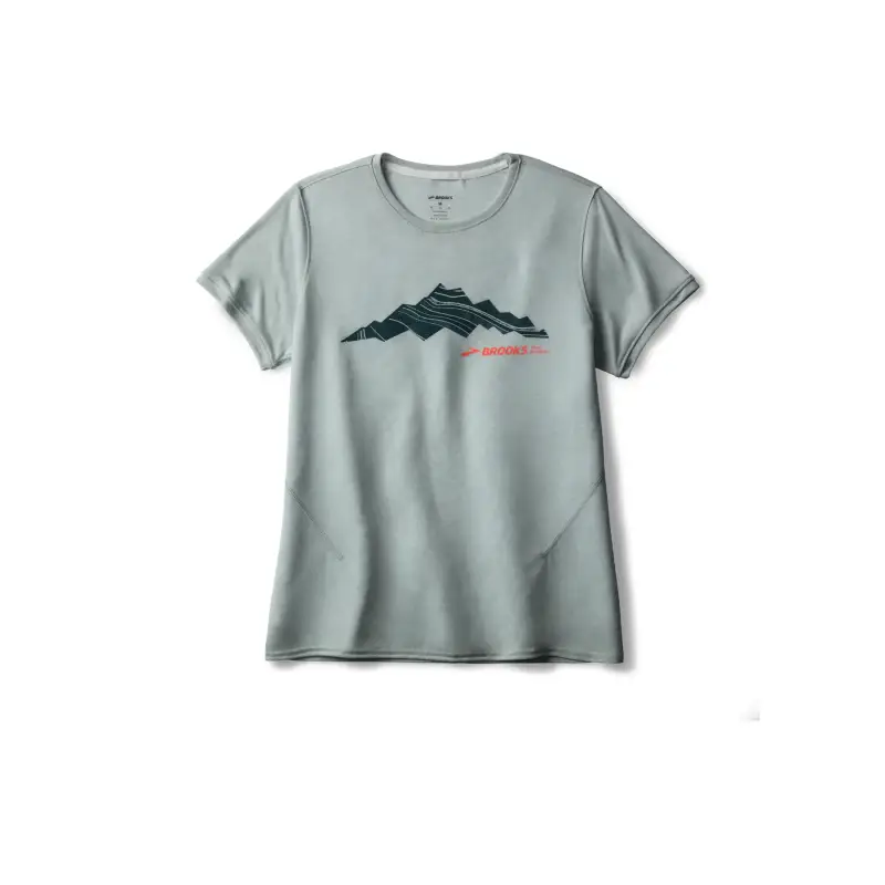 Brooks T-shirt da donna Distance 3,0