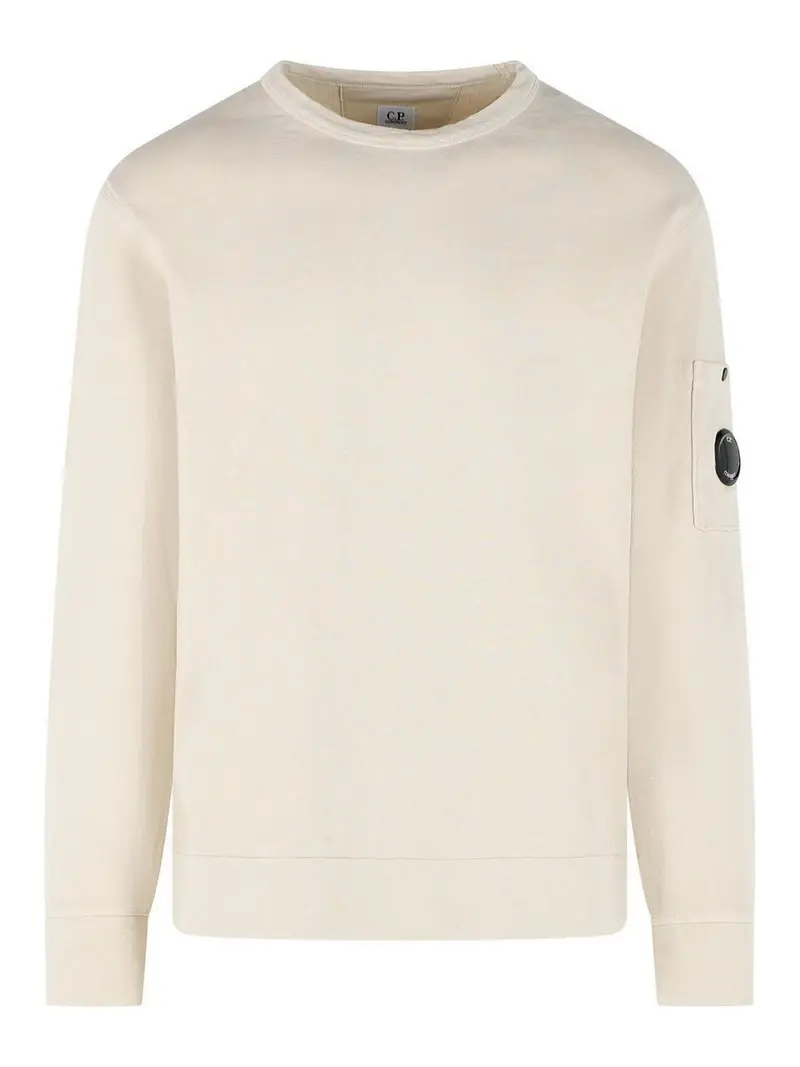 C P Company Felpa in cotone beige