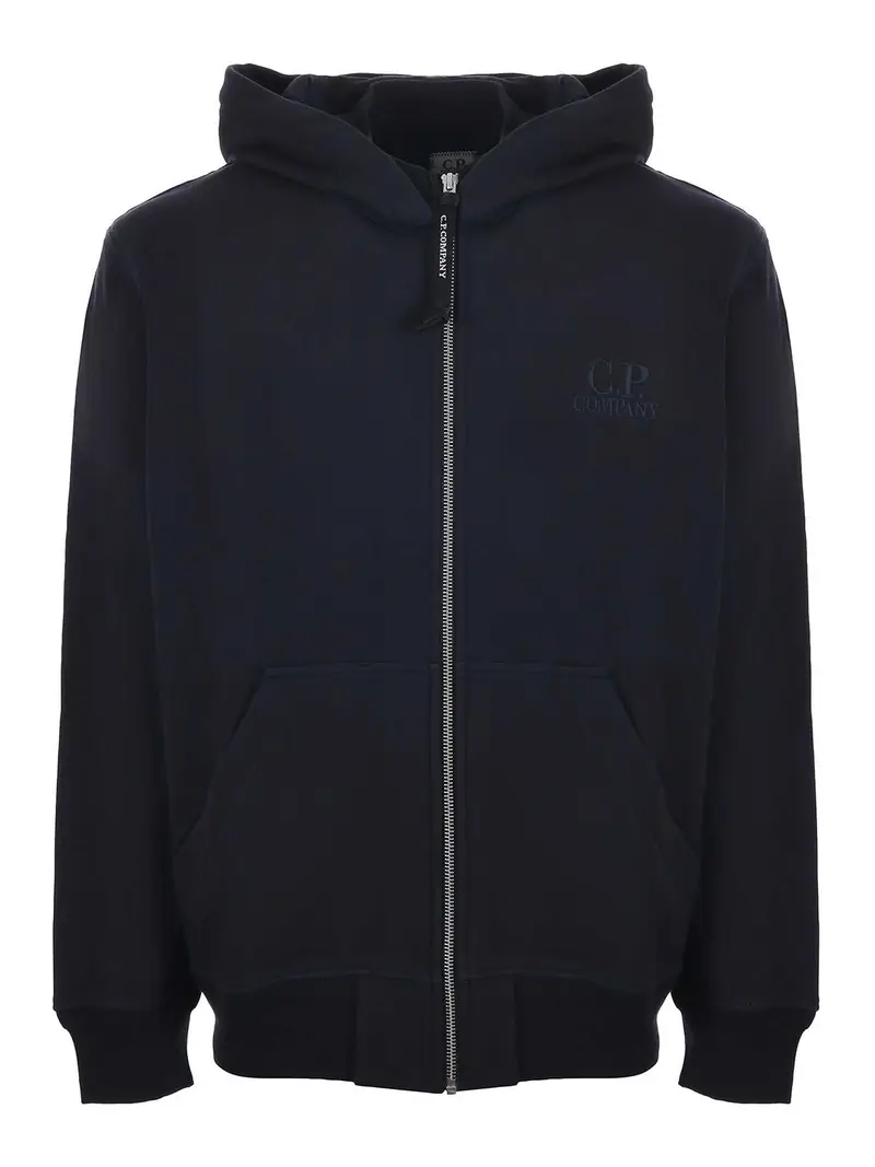 C P Company Felpa in cotone Blu