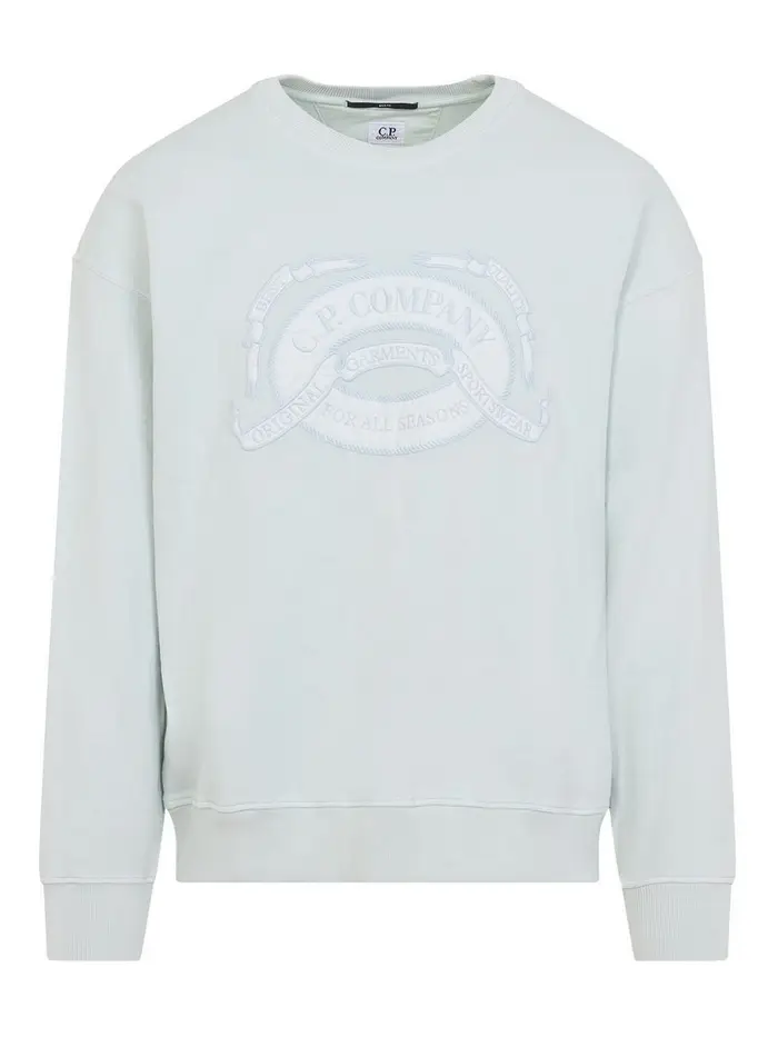 Felpa in cotone Cp Company Blu