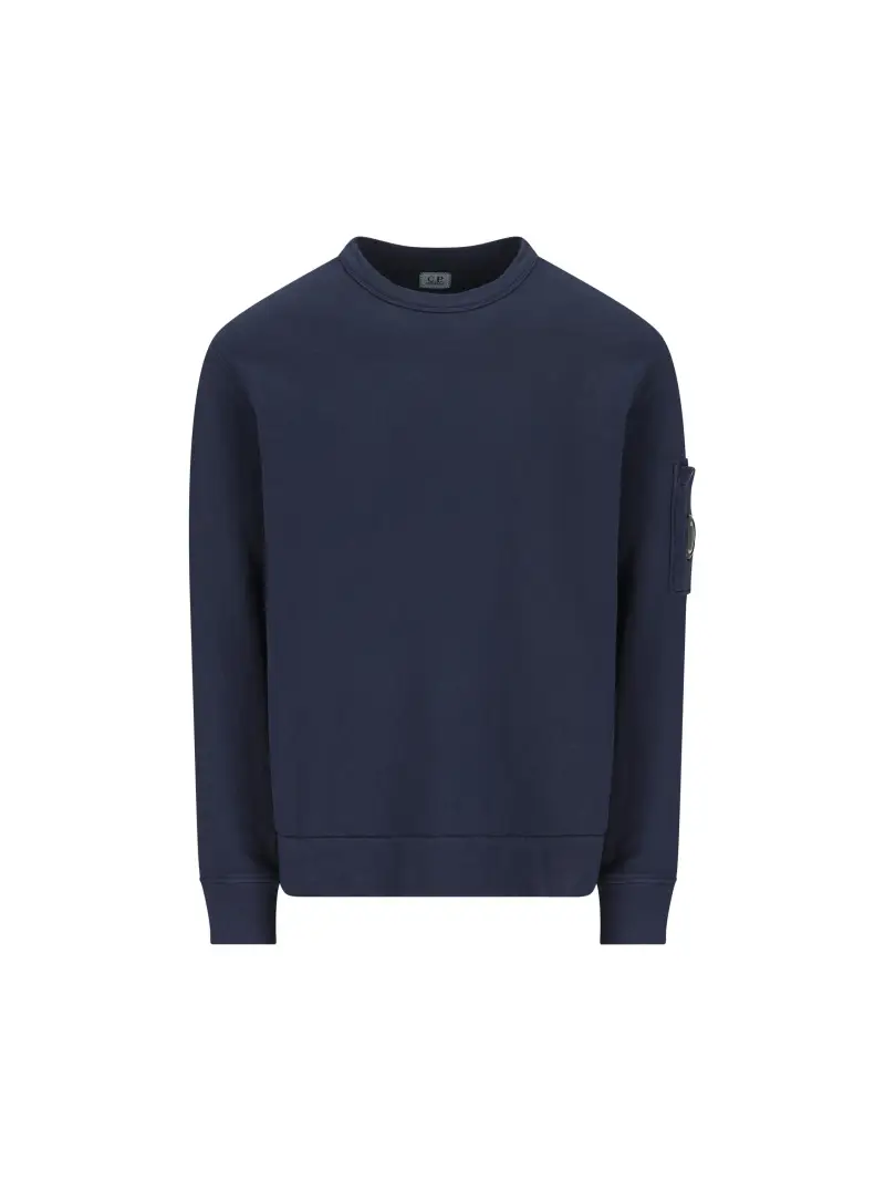 C P COMPANY Maglia In Cotone BLU