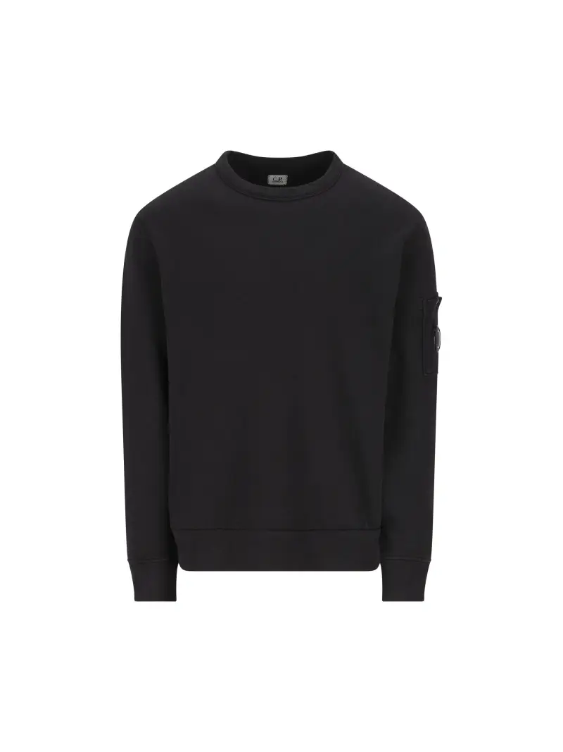 C P COMPANY Maglia In Cotone NERO