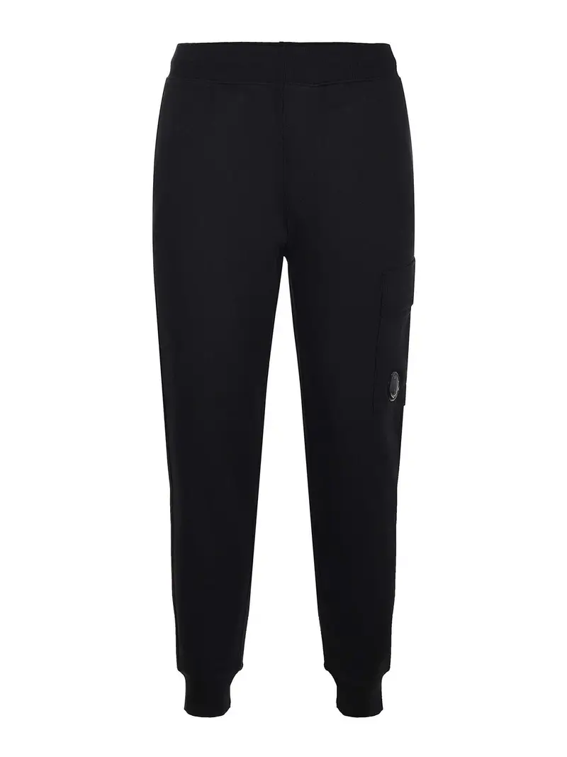 C P Company Pantaloni da jogging in cotone Nero