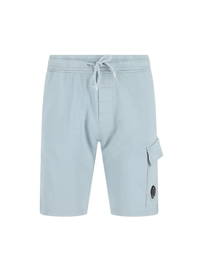 C P COMPANY Shorts In Cotone AZZURRO