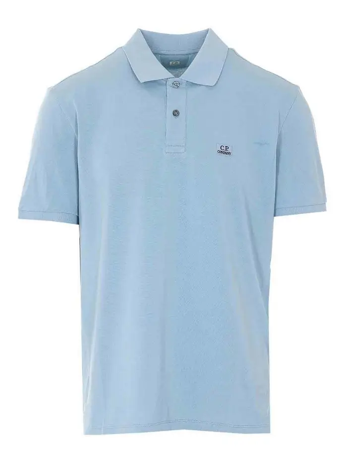 C P Company T-shirt con logo Blu