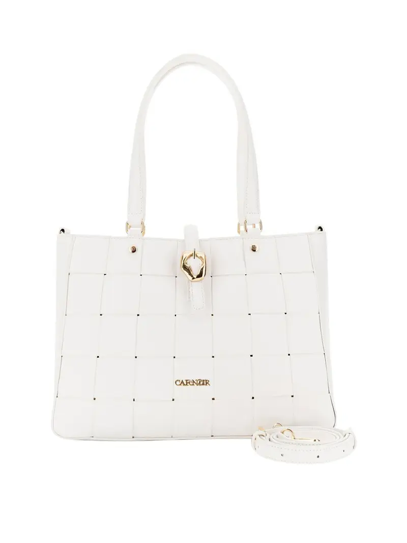 cafe-noir borsa a mano cafènoir da donna - bianco