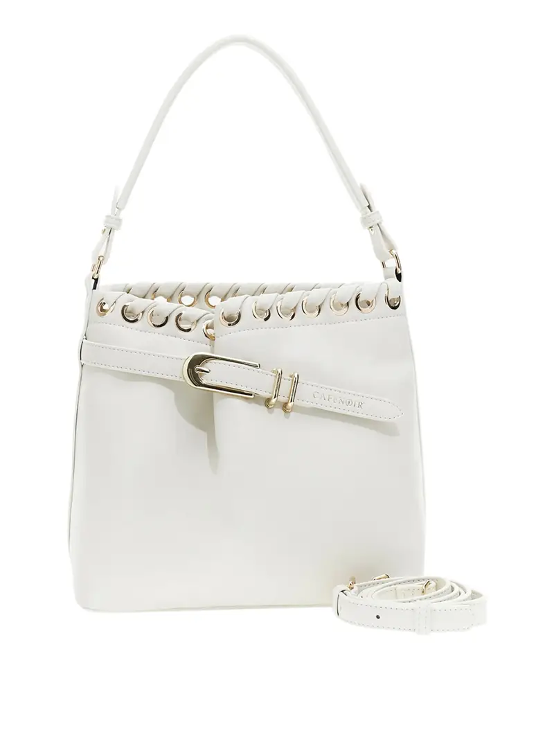 cafe-noir borsa secchiello cafènoir da donna - avorio