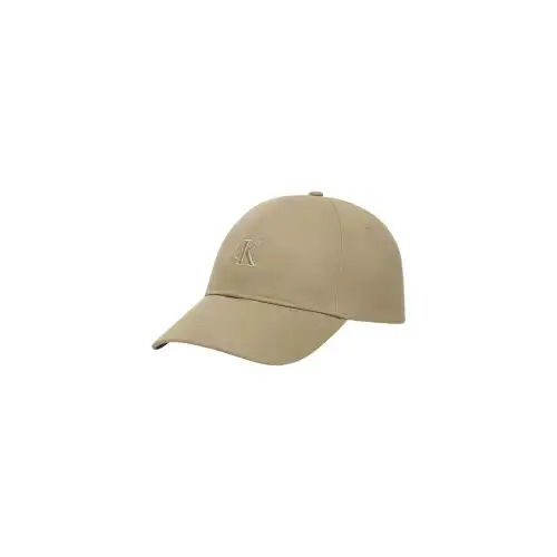 Calvin Klein Cappellino Baseball Monogram Marrone Uomo - beige