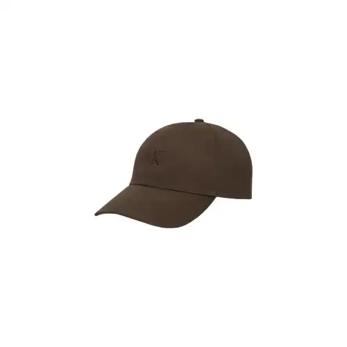 Calvin Klein Cappellino Baseball Monogram Marrone Uomo - brown