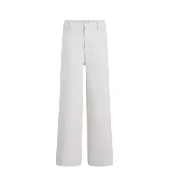 Calvin Klein Jeans per donna J20J225334 Pantaloni larghi Milano beige, Casual, Viscosa, Sostenibile