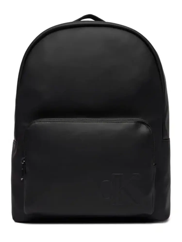 Calvin Klein zaino nero uomo logo sul fondo