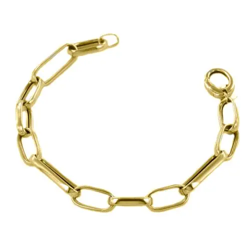cappagli gioielli bracciale donna a catena grande in oro giallo