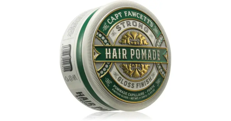 Captain fawcett Strong Gloss Finish pomata per capelli per uomo 100 g