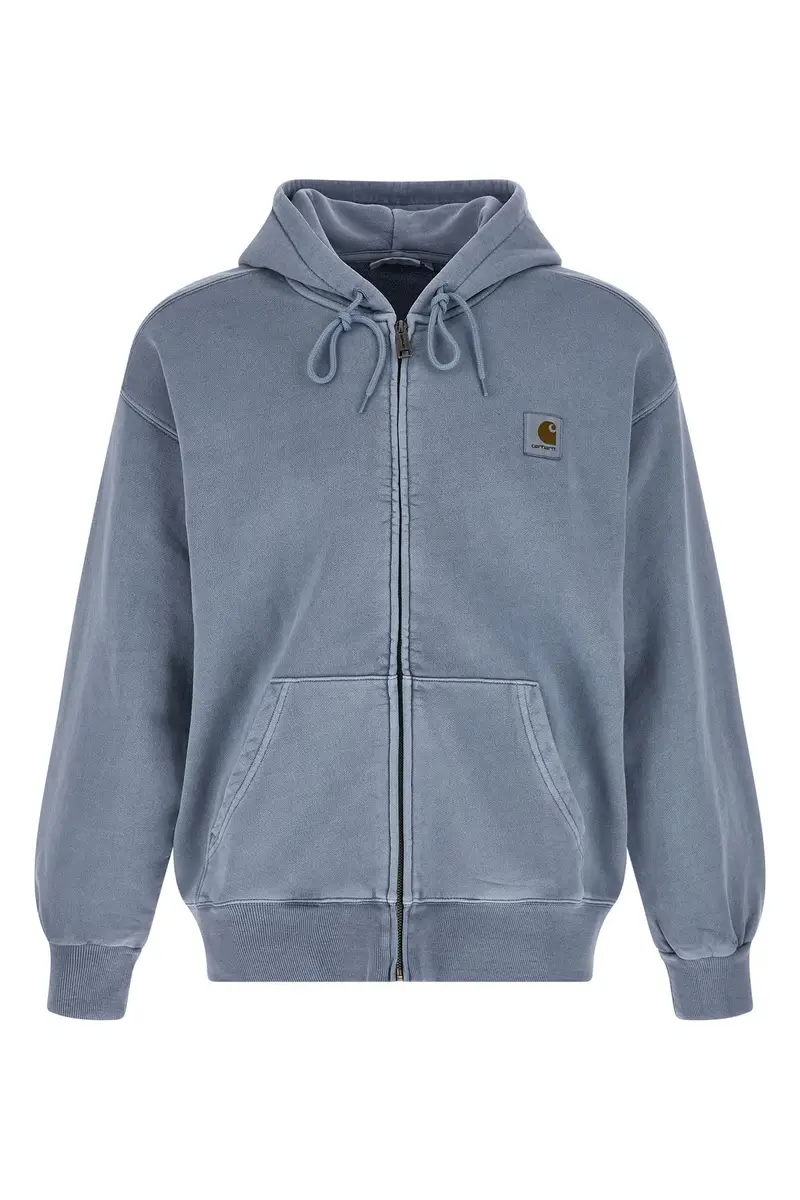 CARHARTT WIP Felpa Con Cappuccio Nelson Blu