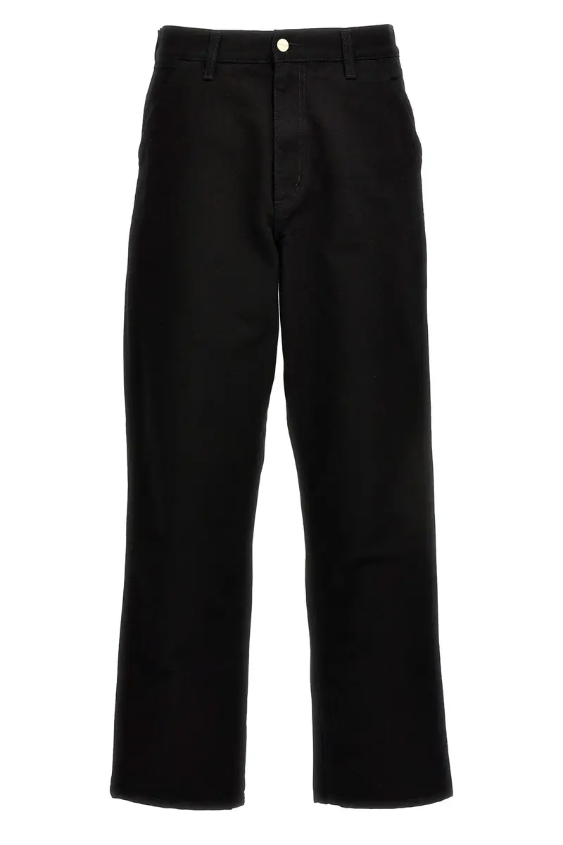 CARHARTT WIP Pantalone Single Knee Nero