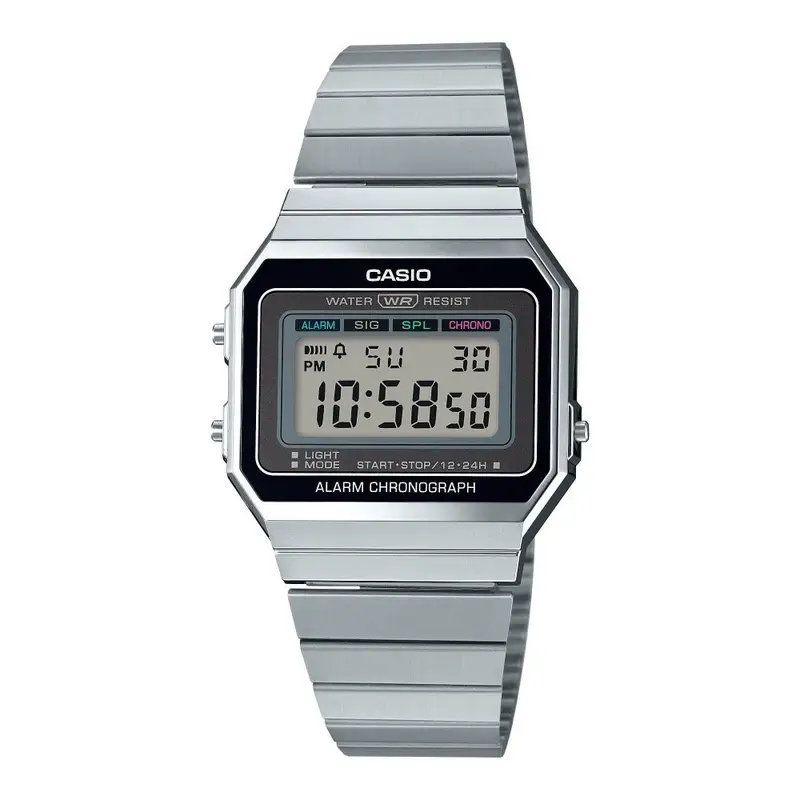CASIO Orologio A700We-1A - Collezione Vintage - Argento