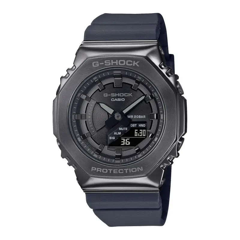 CASIO Orologio Gm-S2100B-8A - Serie 2100 Con Rivestimento In Metallo
