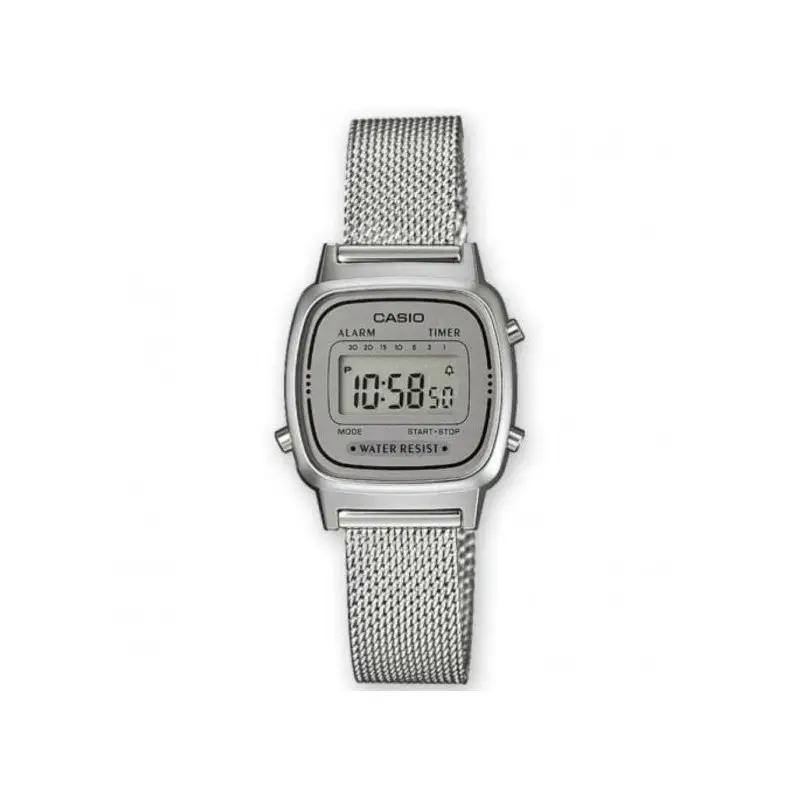 CASIO Orologio digitale vintage collection in maglia milano la670wem-7ef