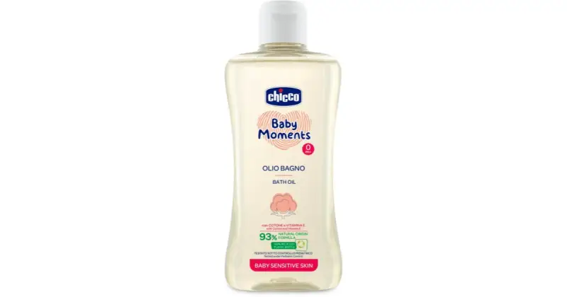 Chicco Baby Moments Sensitive olio da bagno 200 ml